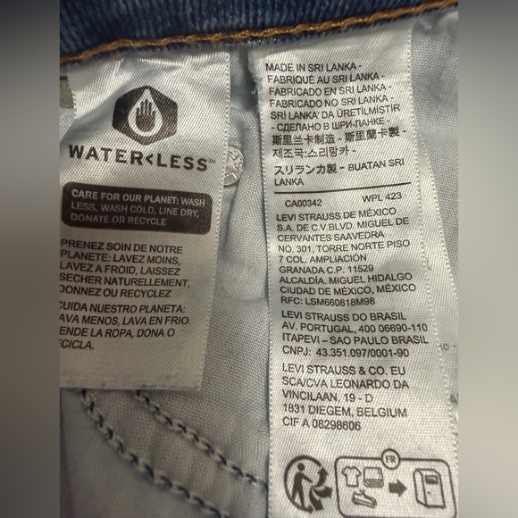 Levi’s Women’s Low Rise Bootcut Jeans Light Wash Size 32 - Picture 5 of 11